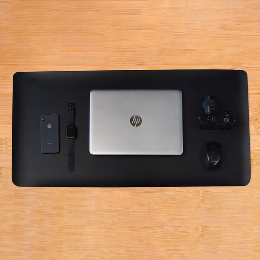 Premium Dual-Face Leather Desk Mat