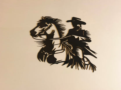 Cowboy Rider Wall Art