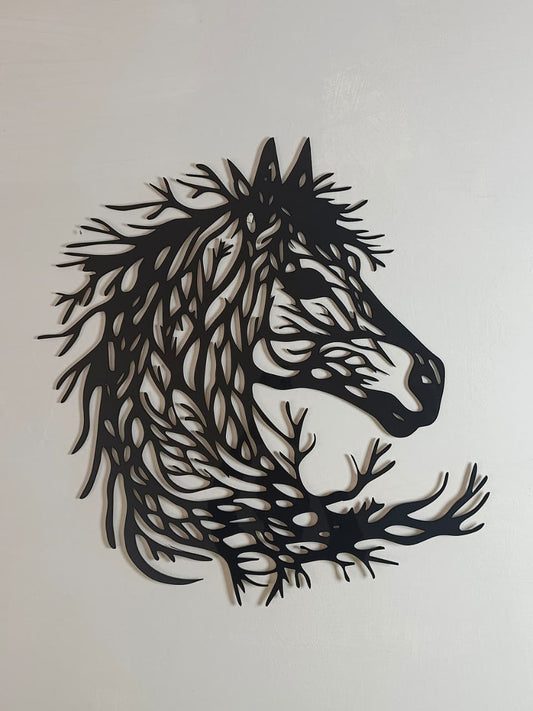 Nature Inspired Horse Acrylic Wall Decor