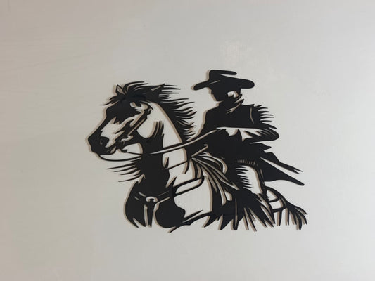 Cowboy Rider Wall Art