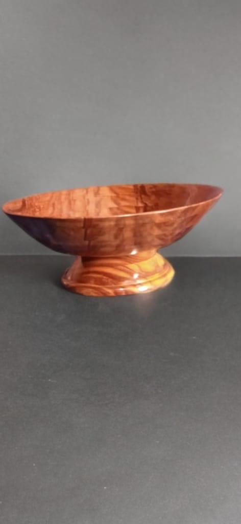 Pedestal Wooden Container (Handicraft)