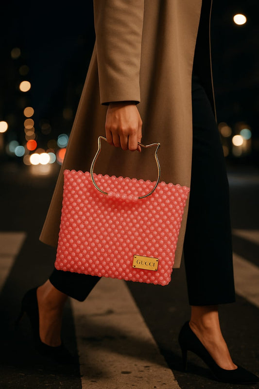 Handmade Beaded Ladies Purse