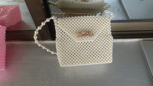 Handmade Beaded Ladies Purse