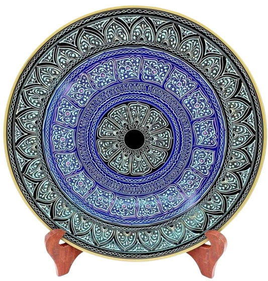 Pure Wood handicrafted Naqshi Plate