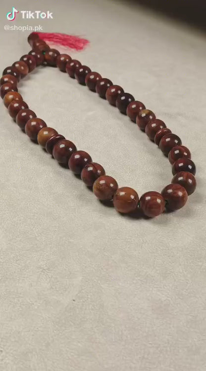 Kokka Wood Tasbih | 12MM Beads Size | 33x Counts!📿
