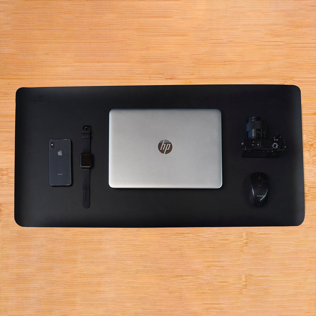 Premium Dual-Face Leather Desk Mat